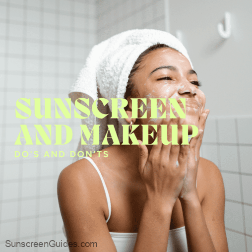 Sunscreen and makeup