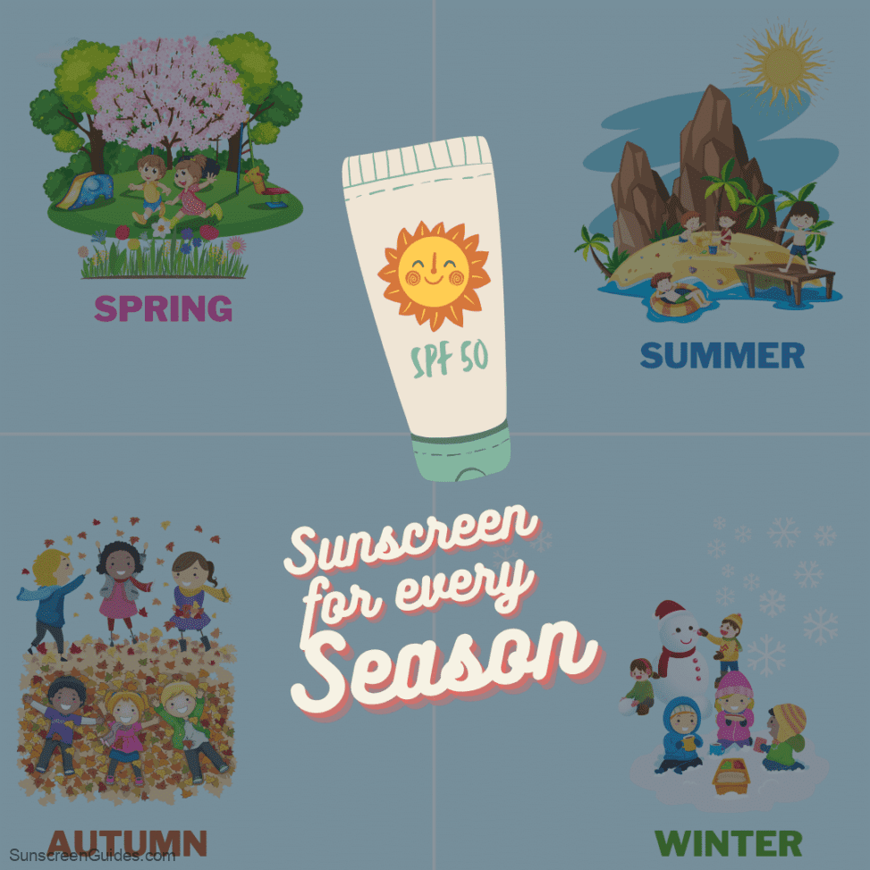Sunscreen for every season